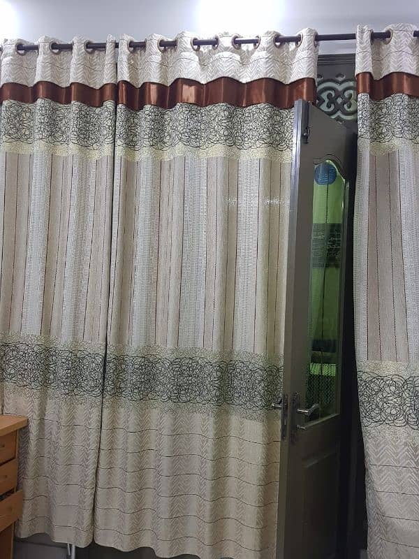 curtains 6 full length golden brown 4