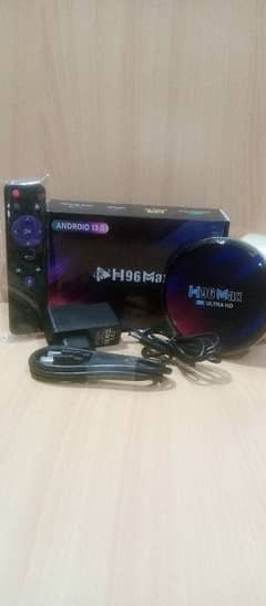 H96 MAX Android TV 13.0 Version Tv Box 4+64 for sale in wholesale rate