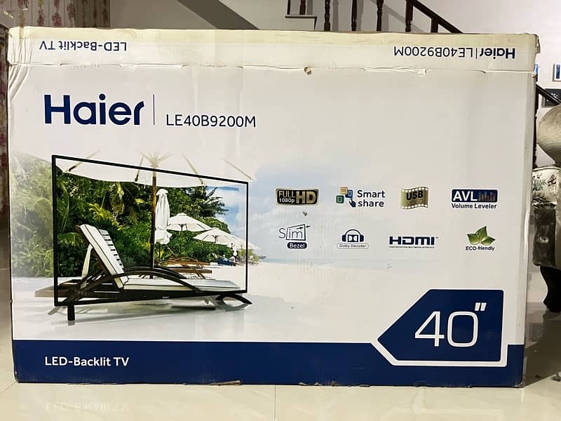 Haier 40” LED 2