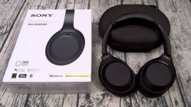 Sony WH-1000XM4 Wireless Noise-Canceling Bluetooth Headphones 1