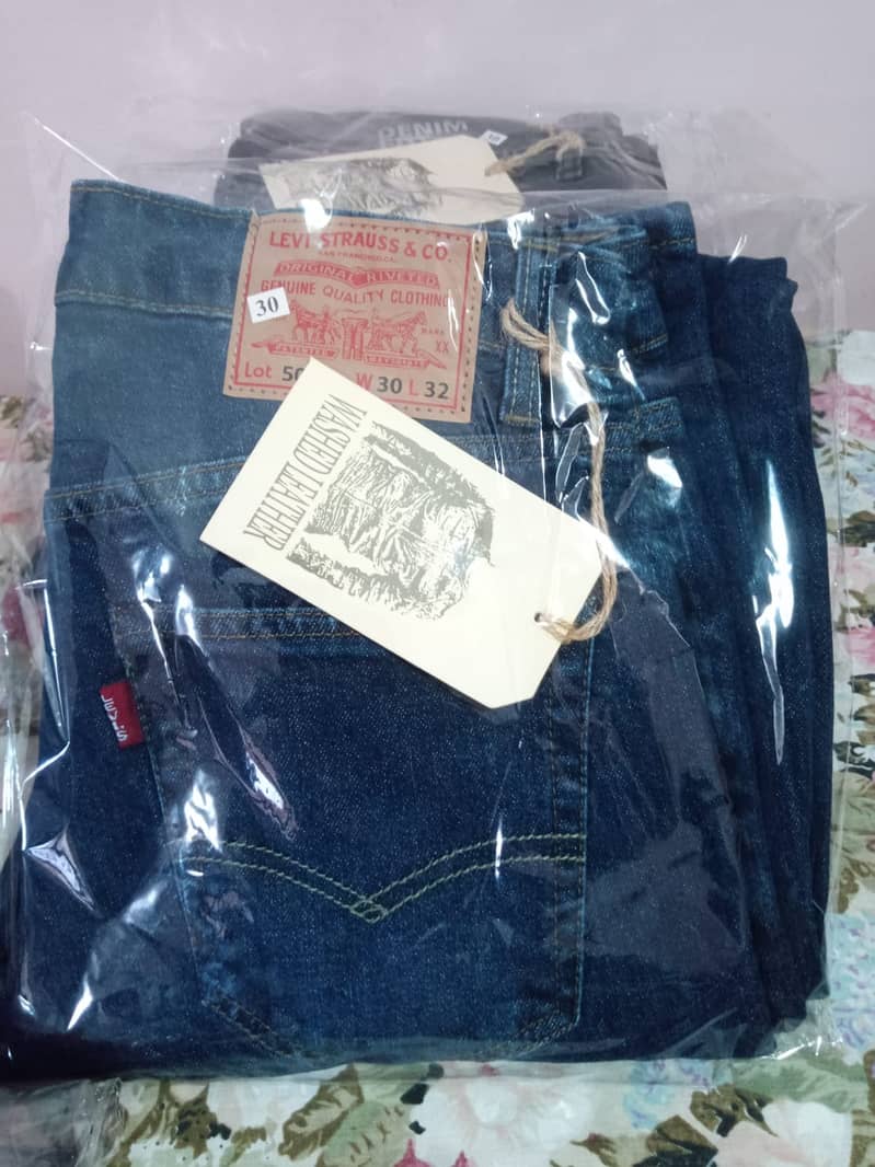 Export leftover jeans A grade 7