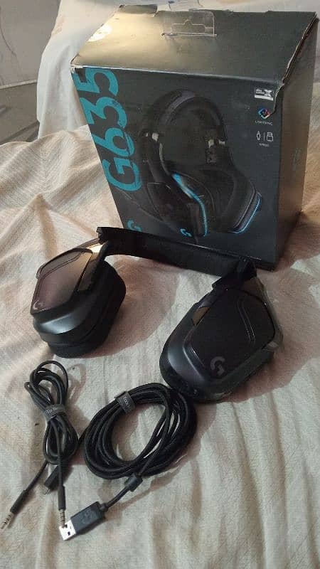 Logitech G635 Gaming Headphones 0