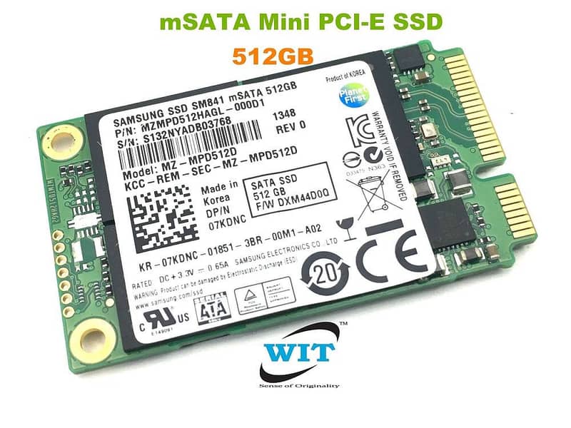 Samsung M1 Sata 512Gb SSd 0