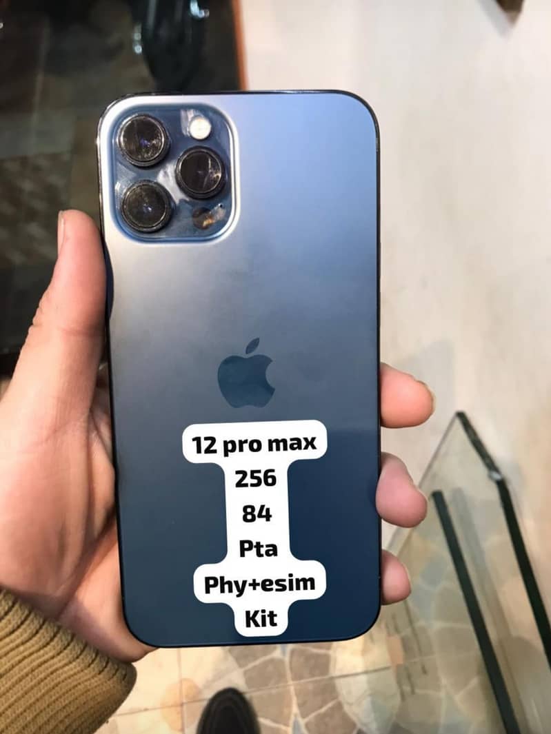 IPHONE 12 PRO MAX 256 86% FU PTA KIT 0