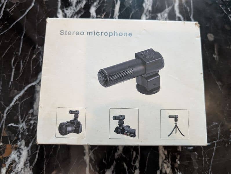 Stereo Condenser Microphone M101 for DSLR Camera & Video Recording 0