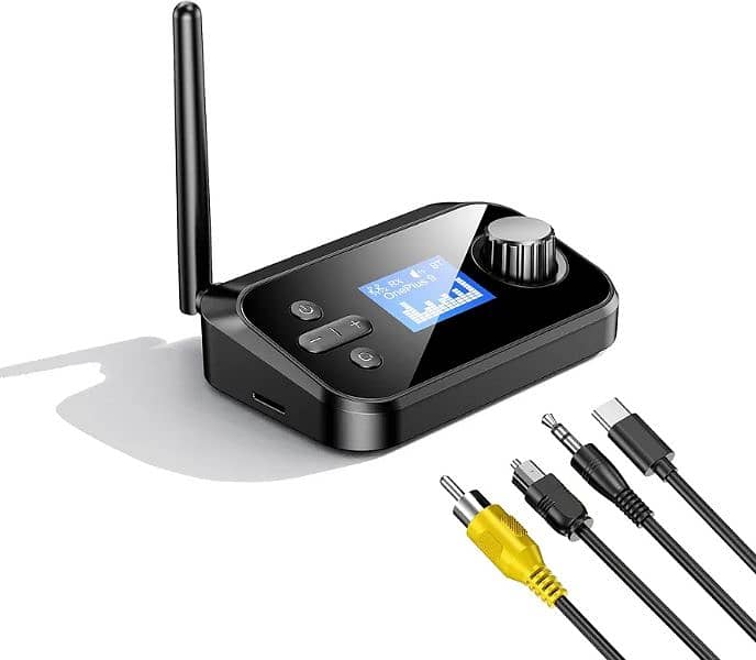 Bluetooth Transmitter, 2-in-1 Bluetooth Transmitter Receiver 0