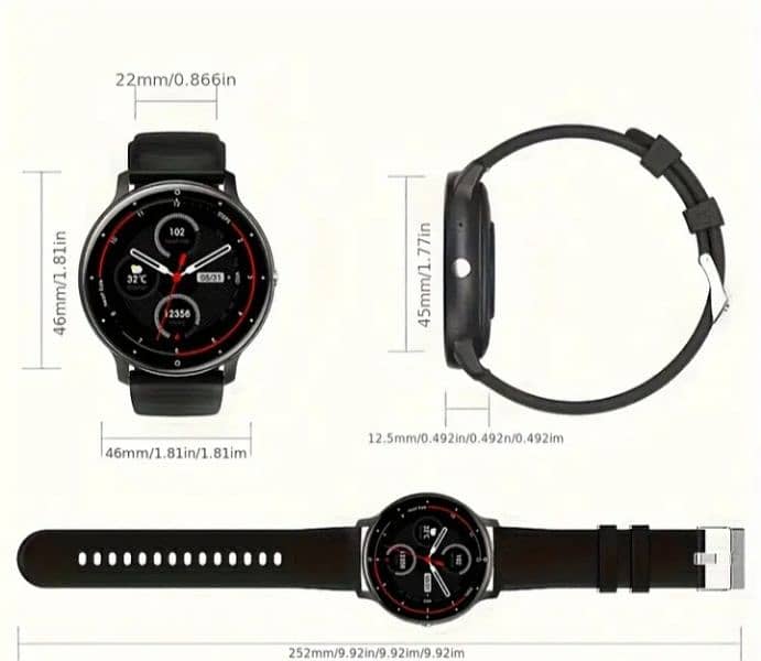 PEJE Smart watch (Waterproof) 5