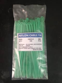 cableTie 6 inch imported 100 pieces packing.