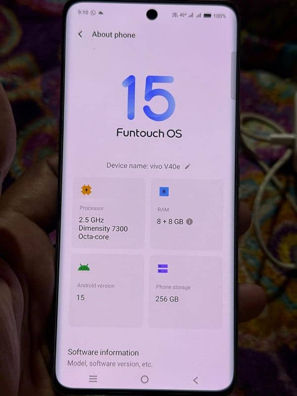 vivo v40e 256g b 3