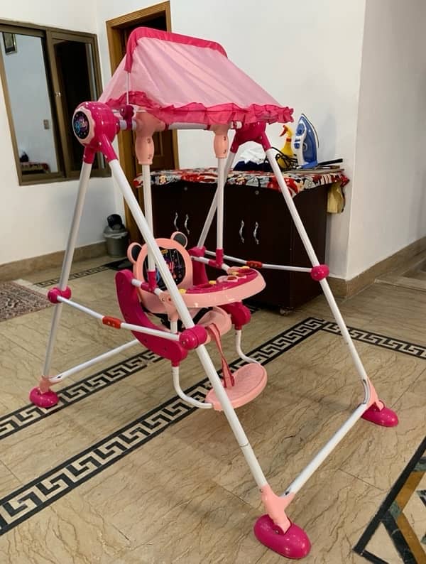 baby swing as new for sale 2