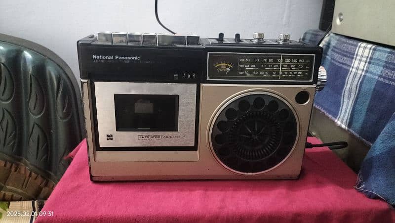 National Panasonic Radio Tape Recorder RQ 543 2