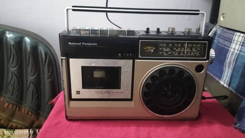 National Panasonic Radio Tape Recorder RQ 543 3