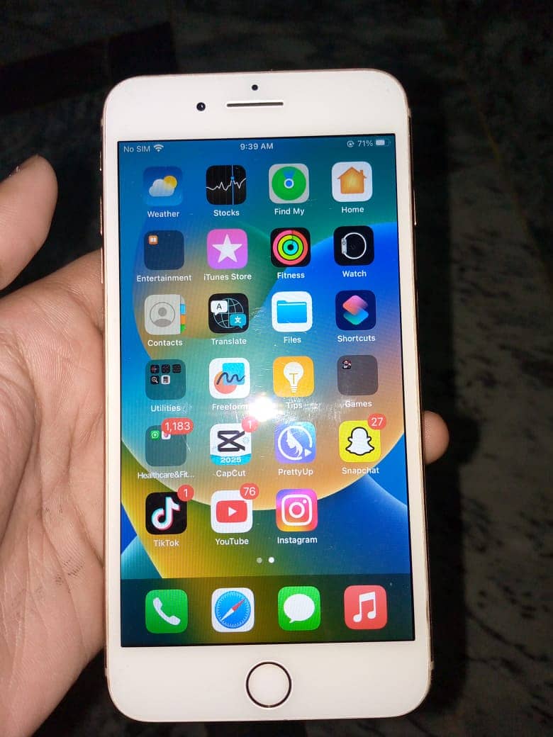 iPhone 8plus nonpta good condition exchange possible only with iPhone 2