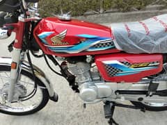 Honda CG125 model 2024 Islamabad number 03055228242