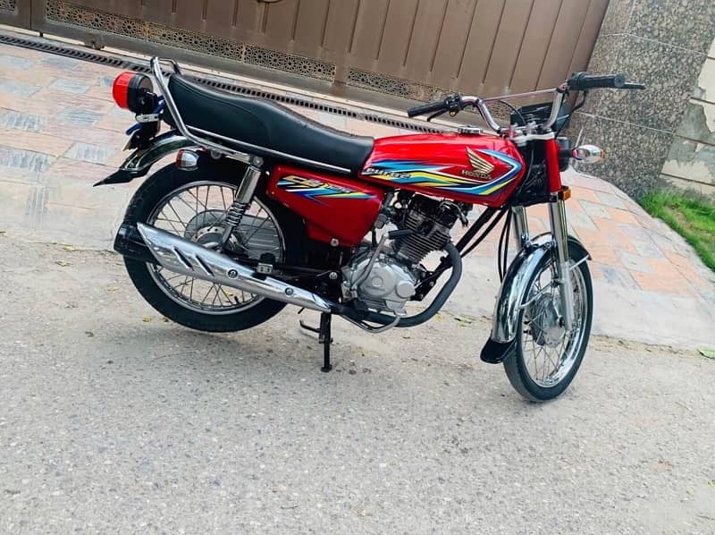 Honda 125 isl num 0