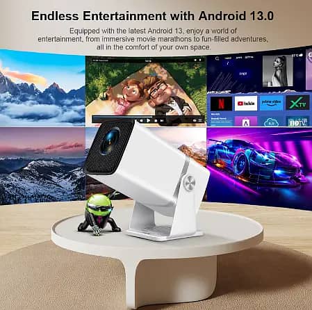 ThundeaL 4K Full HD Projector FHD TD80W Android WiFi 3D Home Theater 2