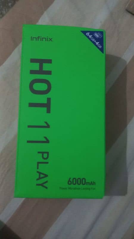 infinix hot 11 play good condition 5