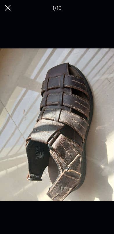 sandal /chappal ,clarks orignal 2 piece 4