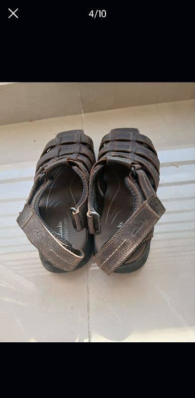 sandal /chappal ,clarks orignal 2 piece 6