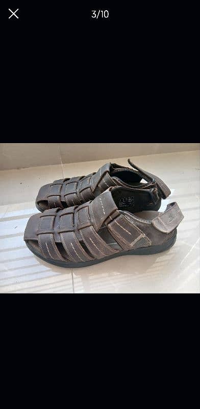 sandal /chappal ,clarks orignal 2 piece 8