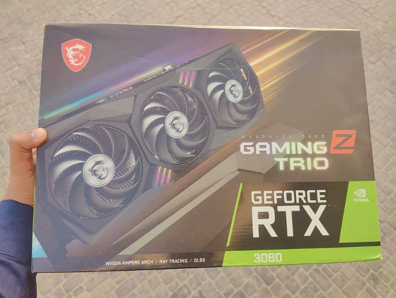 NVIDA RTX 3080 10GB with box 5