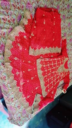 bridal lehenga for sale 15k