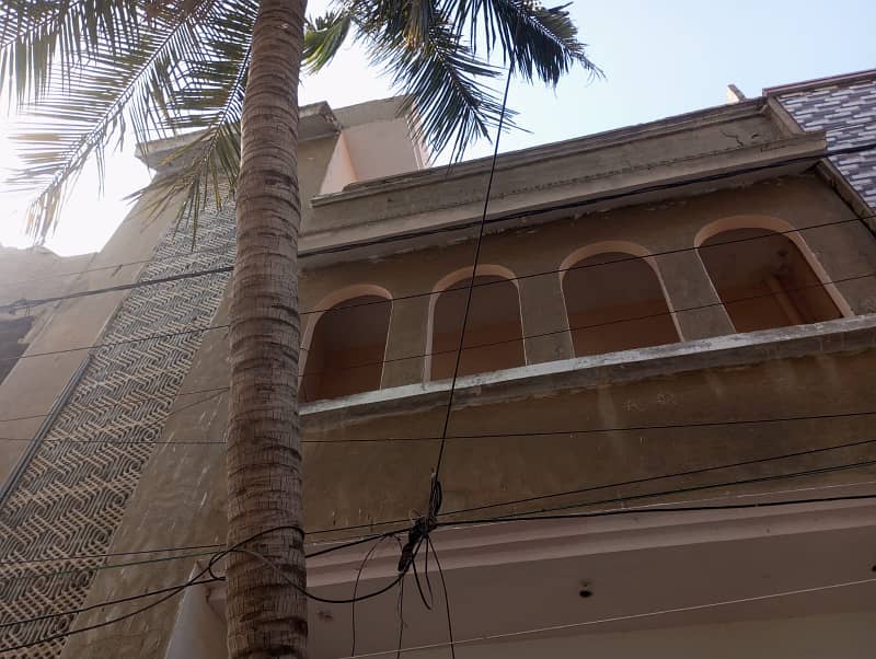 SECTOR -02 GROUND PLUS TWO HOUSE, THREE K. E METER, RENTAL INCOME-45K NORTH KARACHI 4