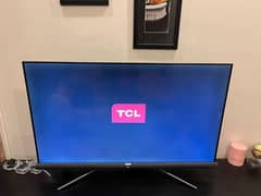 TCL 60 INCH USED LED TV WITH BOX CALL 03004675739