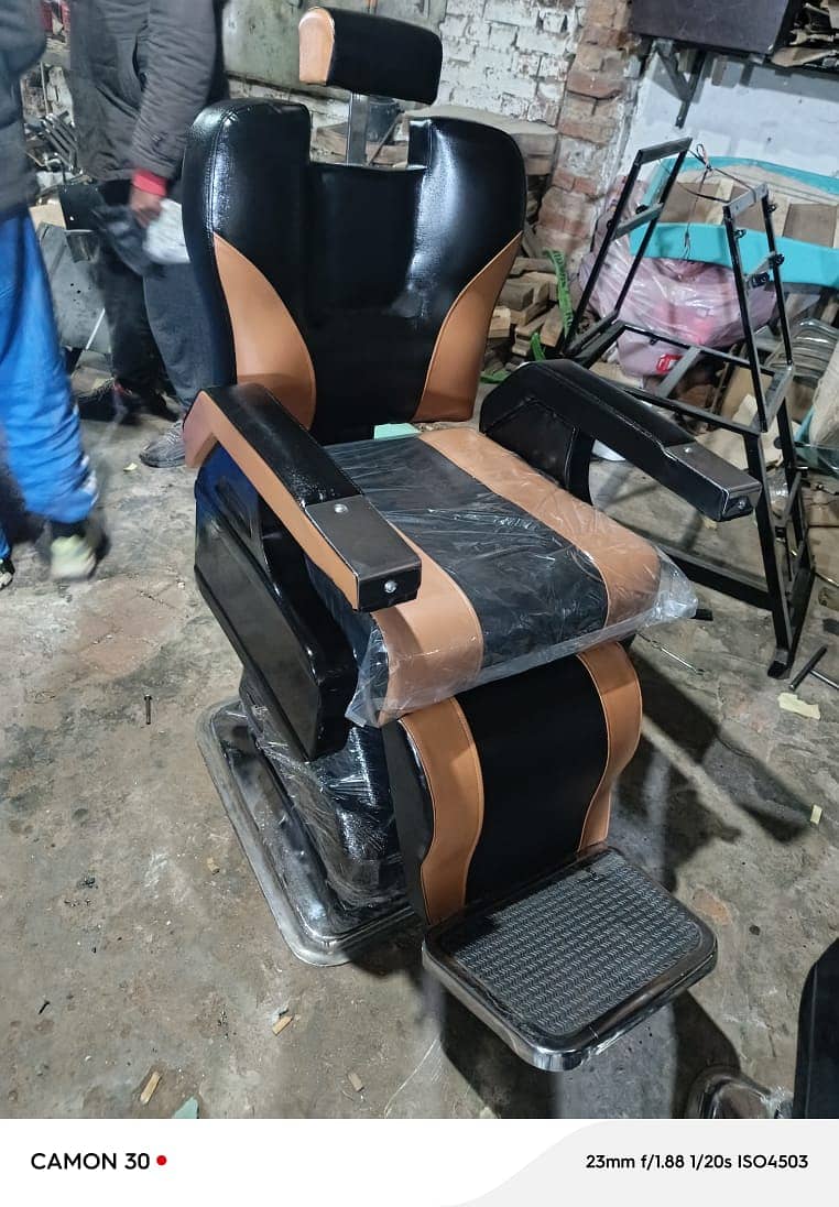 Saloon chairs | Beauty parlor chairs | shampoo unit | pedicure |chair 1