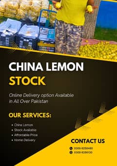 China Lemon Stock