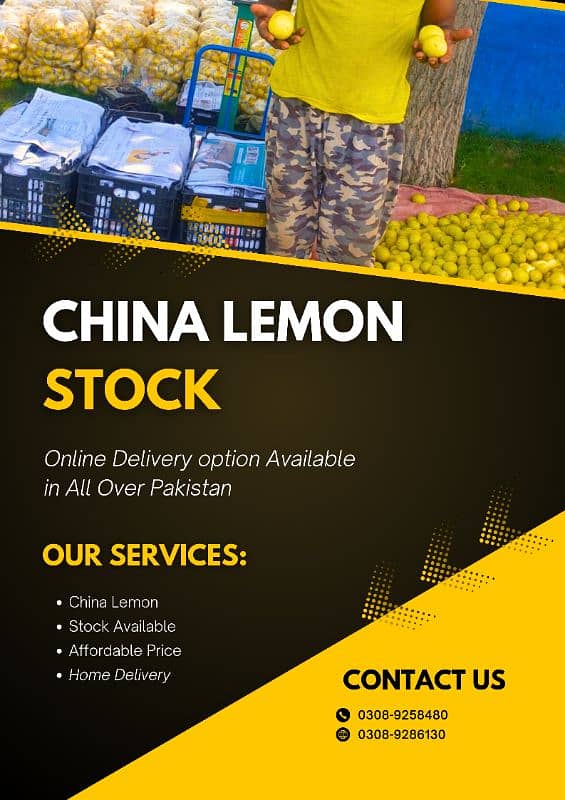 China Lemon Stock 0