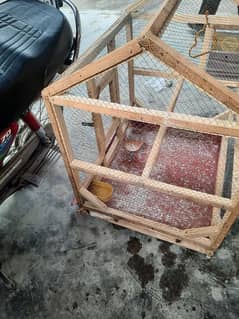 Wooden  Cage 3.5 feet by 3 feet