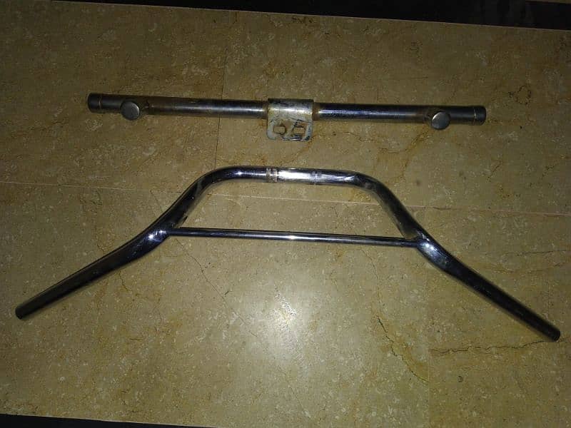 Handle and safe guard for 70 bike 0