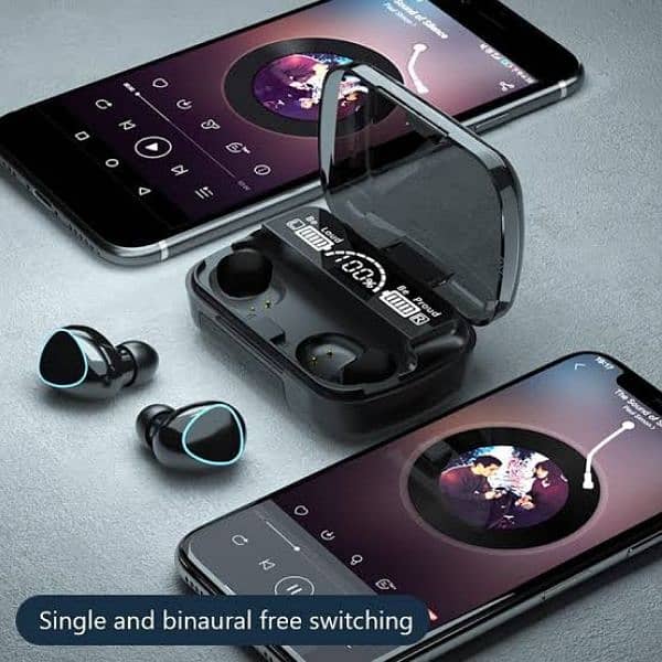 M10 Bluetooth Earbuds- 72 Hour Playtime, Premium Sound, Touch Control 4