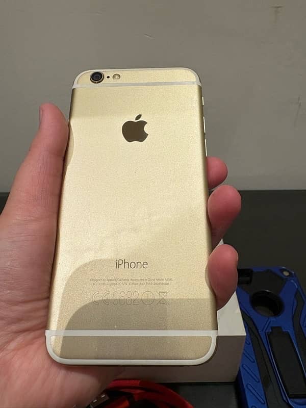 iPhone 6 Golden 16GB PTA approved Excellent condition 3