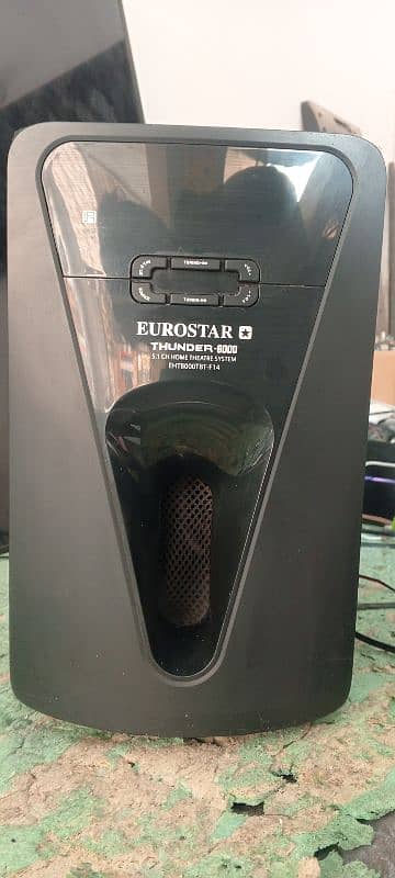 Eurostar woofer system 1