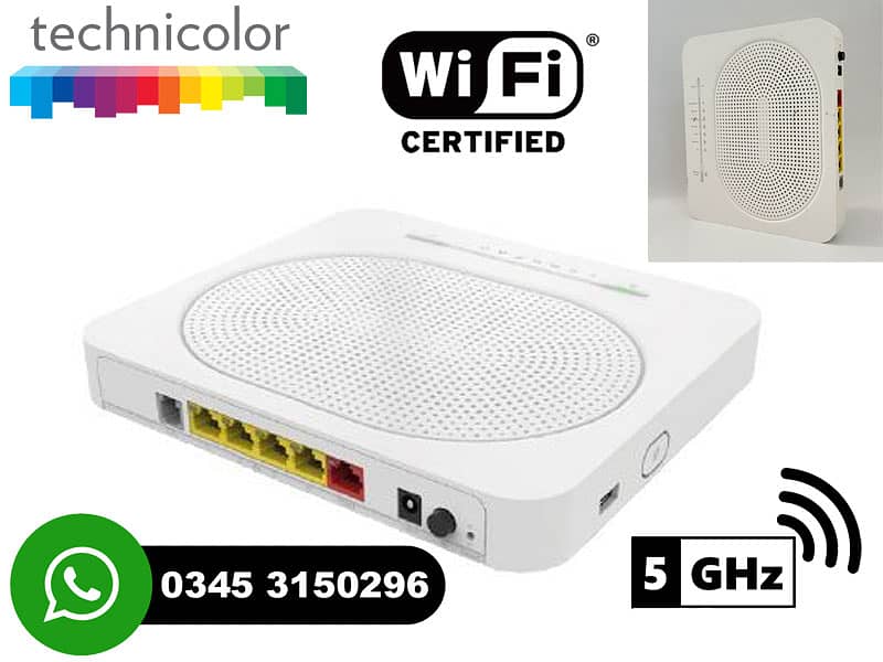 Technicolor Dual Band WiFi Router Made in Vietnam 0