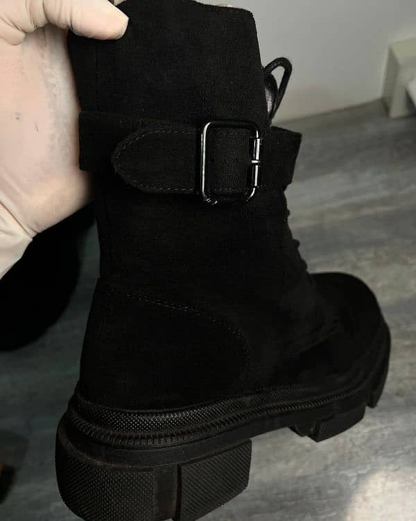 Womens Ankle Boots Size Eur38/Uk5.5/23.8cm 3