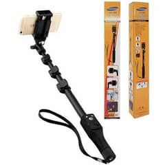 Selfie Stick :Yunteng YT-1288 - Professional with Tripod stand - Black