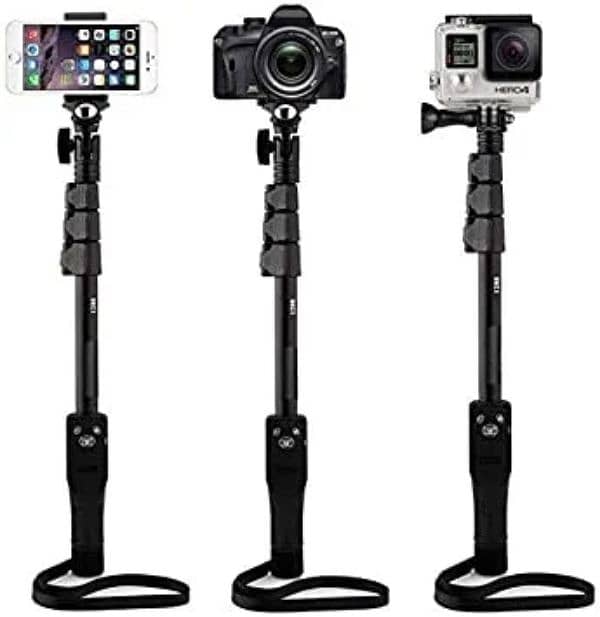 Selfie Stick :Yunteng YT-1288 - Professional with Tripod stand - Black 3