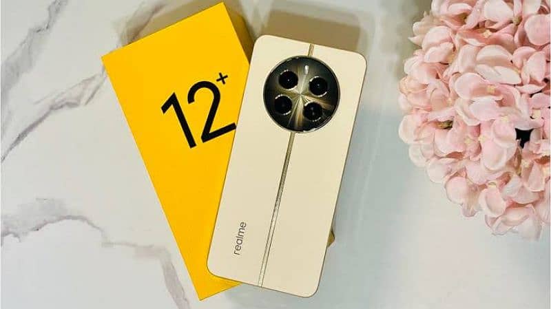 Realme 12plus 5g complete Box 67w 8/256 0