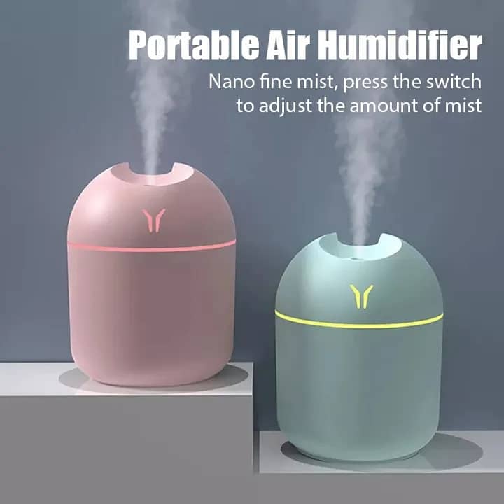 Mini Humidifier, Portable Small Cool Mist Humidifier 0