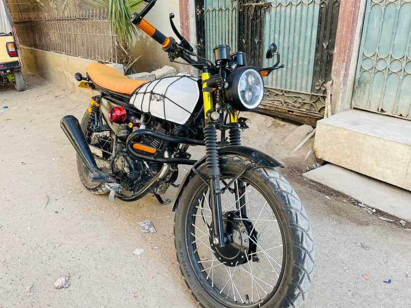 Honda CG 125 Urgent For Sale | Honda In Bikes | Geniune | Modified 3