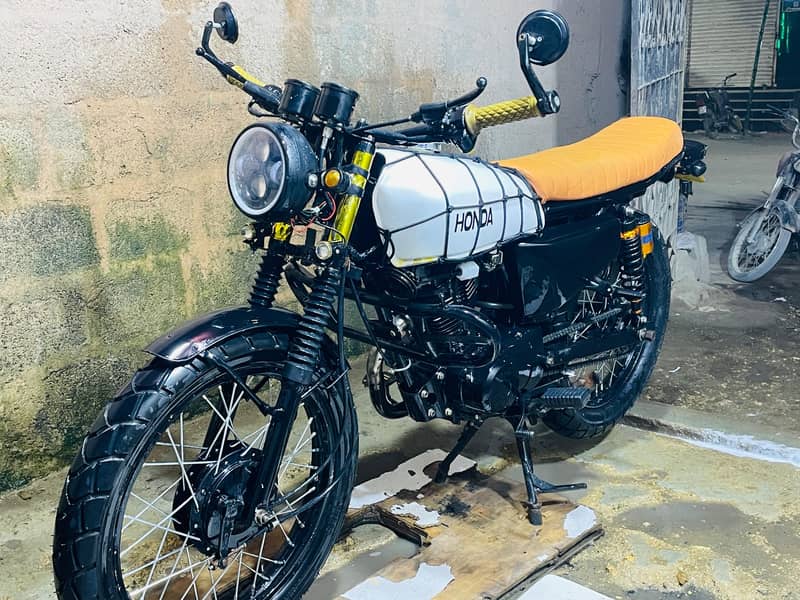 Honda CG 125 Urgent For Sale | Honda In Bikes | Geniune | Modified 4