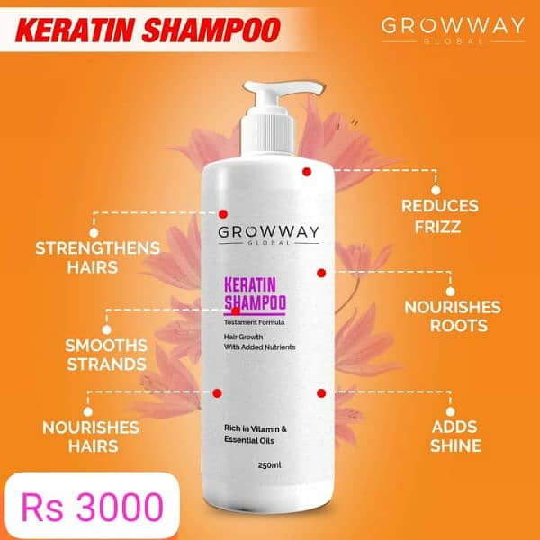 keratin shampoo/lavendar shampoo/Ricewater Protein shampoo/conditioner 3