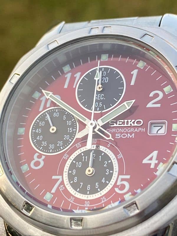 Seiko Panda chronograph 6