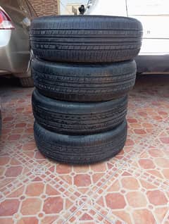 HONDA CIVIC YOKOHAMA TYRES (195/65 R15 9IS) LESS PUNCTURED