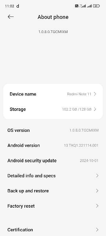 Redmi Note 11 2