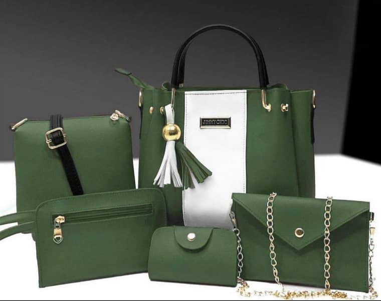 5 PCs women handbags set available at 5 colours 4