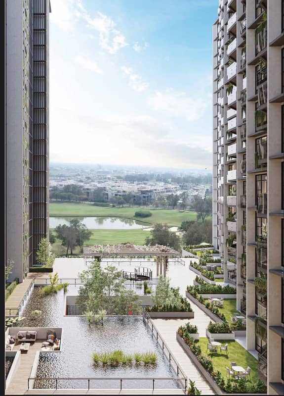 2-Bed Facing Golf View On Instalments Residential Apartment For Sale In Defence Raya 8 Green 2